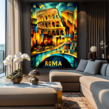 Romernas kubistiska arv - Modern Geometric Colosse