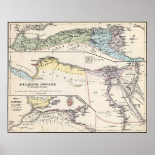 Romersk afrika poster