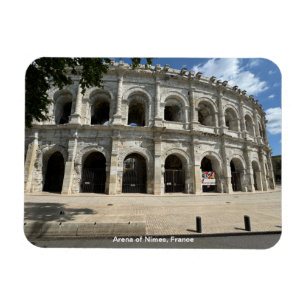Romersk amfitater, nimes, Frankrike på en Magnet