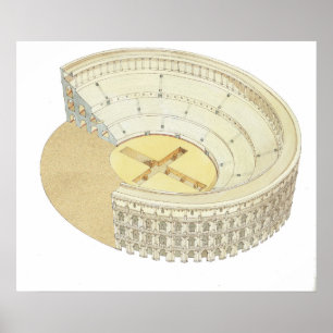 Romersk amfitater poster