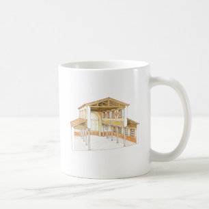 Romersk basilica kaffemugg