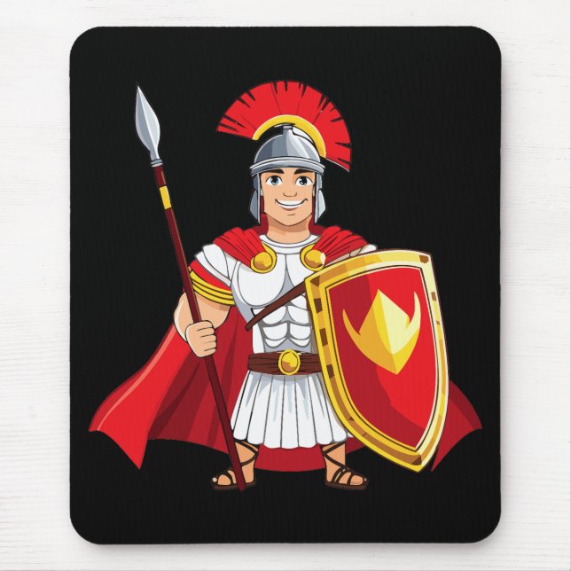 Romersk centurion musmatta (Framsidan)