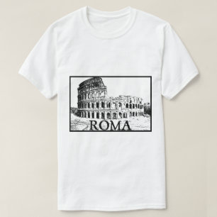 Romersk colosseum t shirt