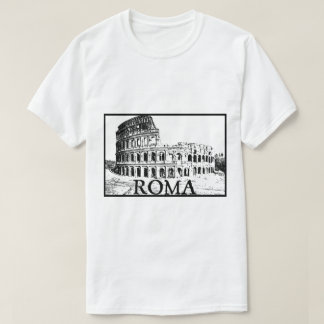 Romersk colosseum t shirt