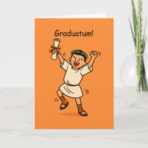 Romersk examenskollektion: ”Graduatum!” Kort