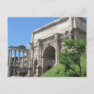 Romersk forabåge av Titus - Rome, italien Vykort