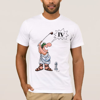 Romersk golfare tee shirt