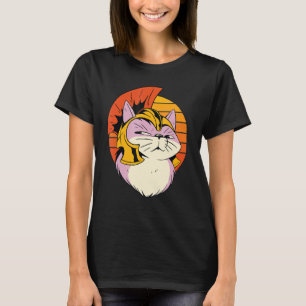 Romersk katt soldat hjälm kostym A Galea kattunge T Shirt