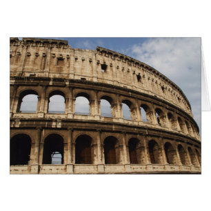 Romersk konst. Colosseum eller Flavian 2 Hälsningskort