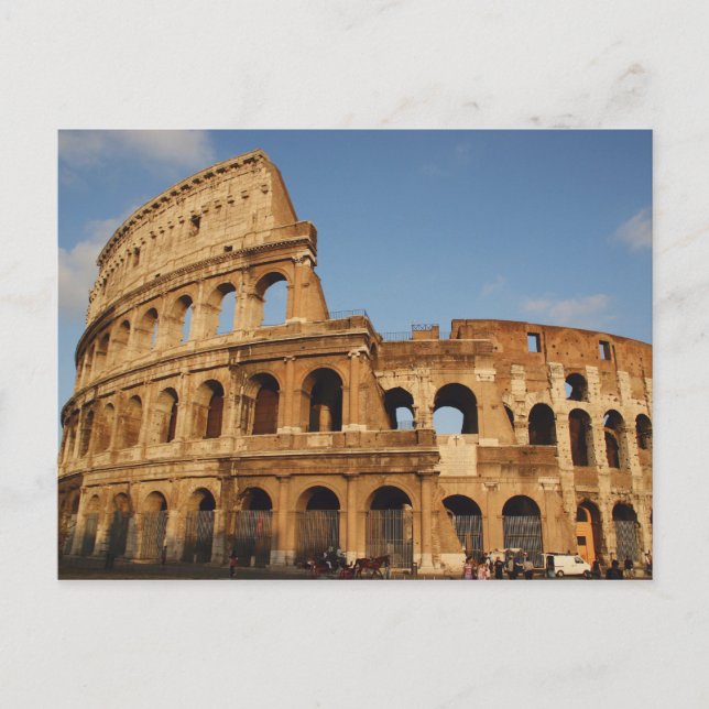 Romersk konst Colosseum eller Flavian 4 Vykort (Framsida)