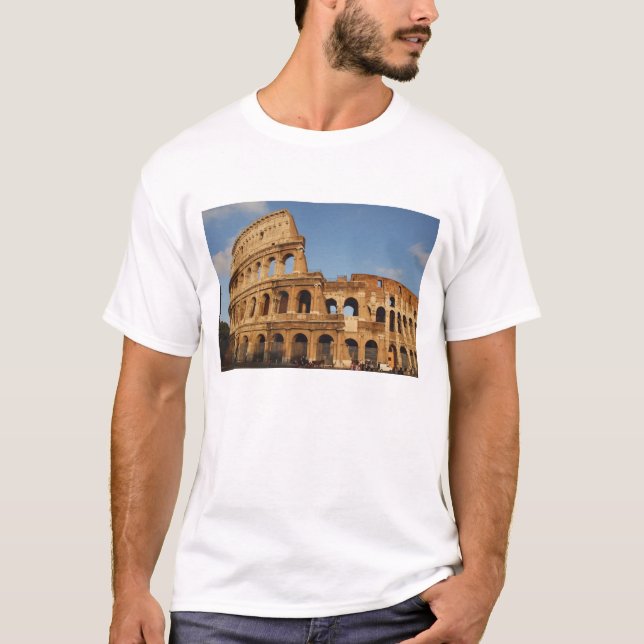 Romersk konst. Colosseum eller Flavianska 4 T-shirt (Framsida)