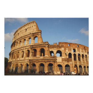 Romersk konst. Colosseum eller Flavius 3 Fototryck