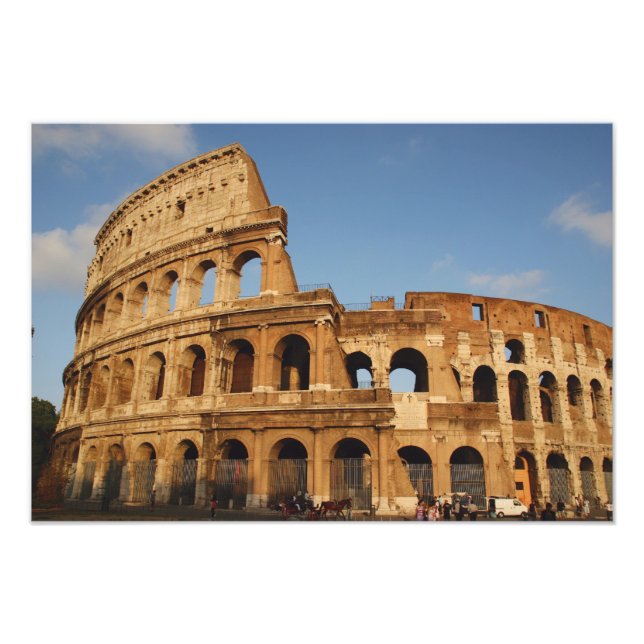 Romersk konst. Colosseum eller Flavius 3 Fototryck (Framsidan)