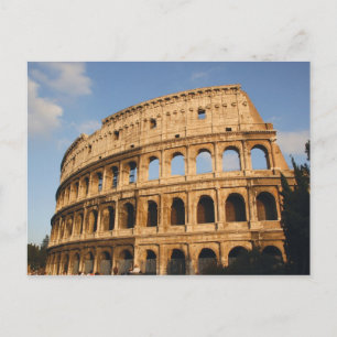 Romersk konst. Colosseum eller Flavius 3 Vykort