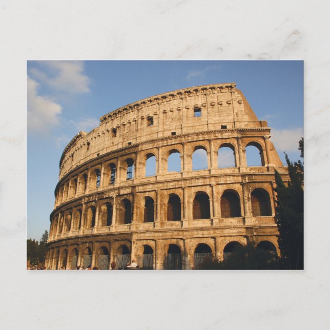 Romersk konst. Colosseum eller Flavius 3 Vykort (Framsida)