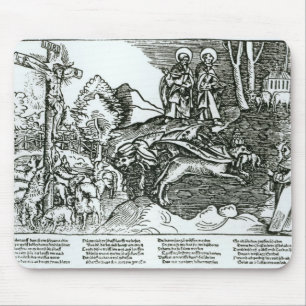 Romersk kontrasterade katolicism och Lutheranism Musmatta