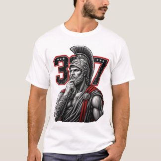 Romersk krigare 337 T-shirt – djärv Streetwear-sti
