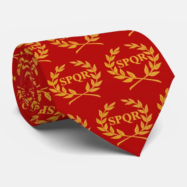 Romersk legion SOM KAN ÄNDRAS SPQR för OPUS Slips (Rullad)