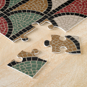 Romersk mosaik (Pompeii) Pussel