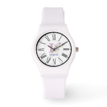 Romersk numerisk design med initial- och Namn-beva