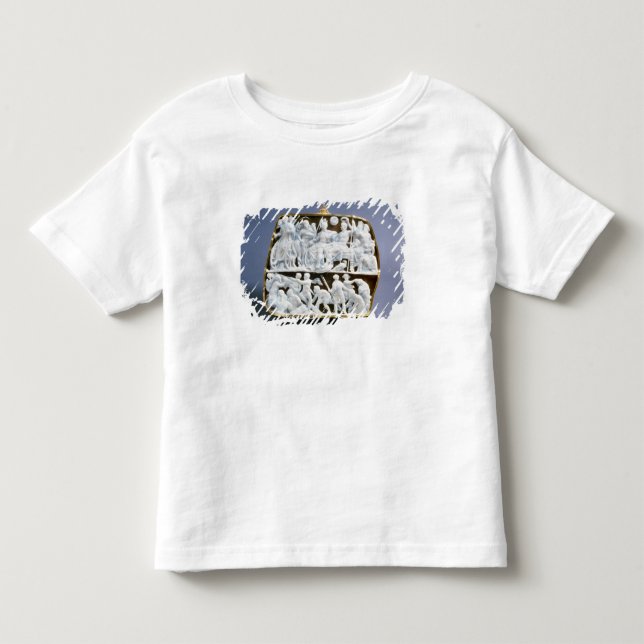 Romersk onyxcameo, 1st århundradeANNONS Tee Shirt (Framsida)