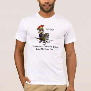 Romersk soldatskinka radiosände T-tröja T Shirt