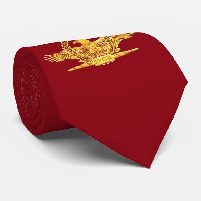 Romersk SPQR-örnTie Slips (Rullad)