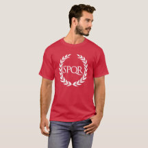 Romersk SPQR-T-tröja