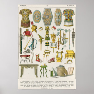 Romersk tillbehör poster