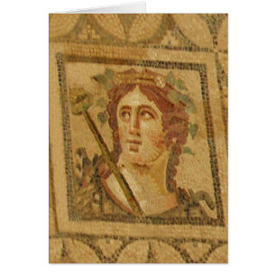 Romersk villamosaik i Ephesus OBS Kort