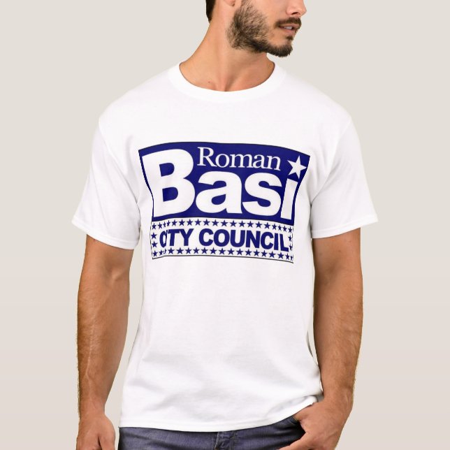 Romerska Basi för kommunfullmäktige Tee Shirt (Framsida)