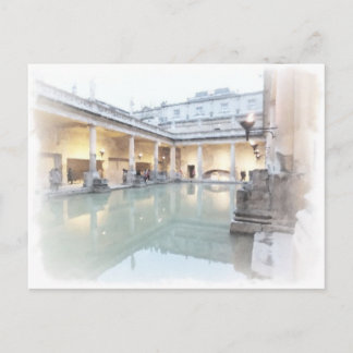 Romerska Baths, Bath Vykort