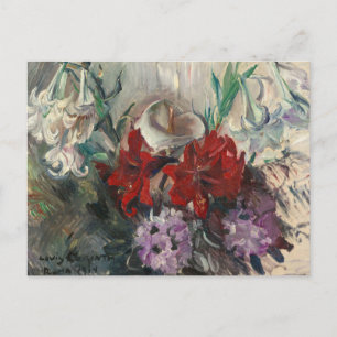 Romerska blommor   Lovis Corinth Vykort