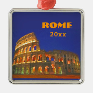 Romerska Colosseum Julgransprydnad Metall