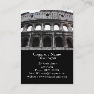 Romerska Colosseum Visitkort