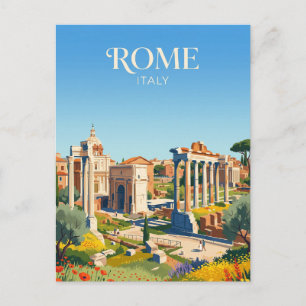 Romerska forum Italien Vykort