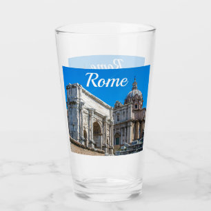 Romerska forumets ruiner i Rom, Italien Glaskopp