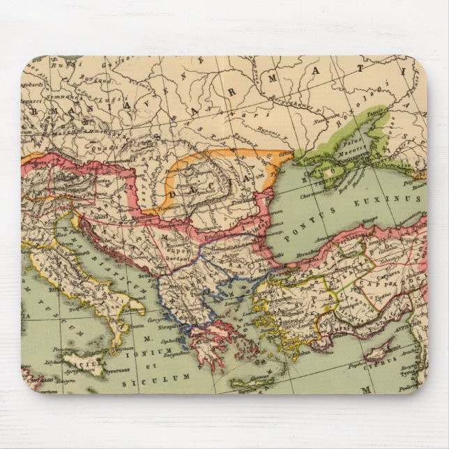 Romerska imperiet musmatta (Framsidan)
