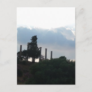 Romerska kolonner i Byblos Vykort