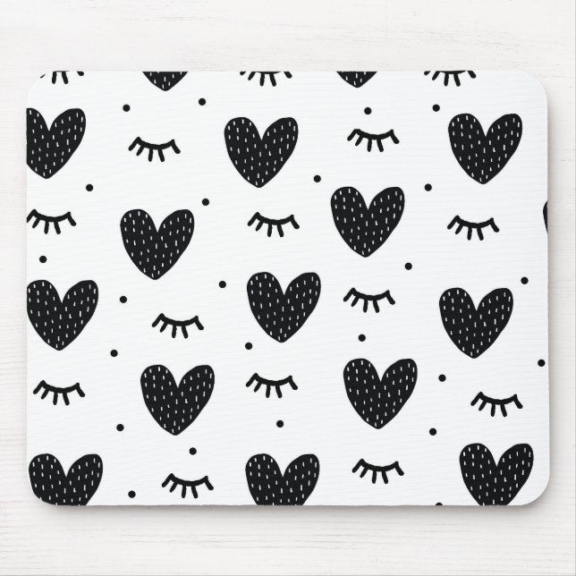 Romerska konst för hjärthälsa Urdel Heart Musmatta (Framsidan)