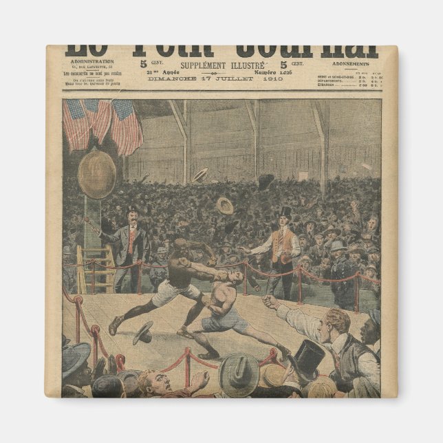 Romerska negrens seger magnet (Framsidan)