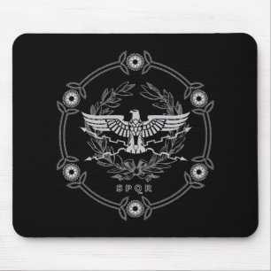 Romerska riket emblem museimattan musmatta