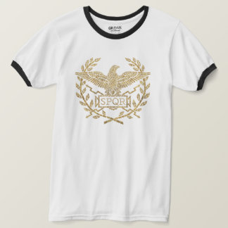 Romerska riket Örn Mosaik Emblem T Shirt