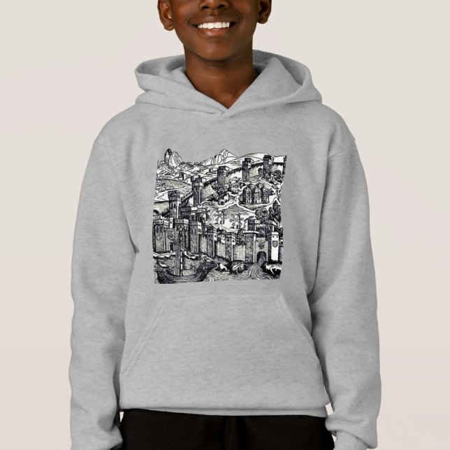 Romerska rikets Konstantinopel T Shirt (Framsida)