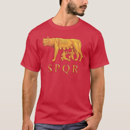 Romerska Romulus, Remus och Hon-Varg grafisk T Shirt