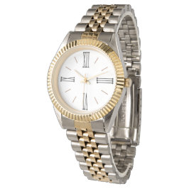 Romerska siffror Modern nummer stort Enkel att läs Armbandsur