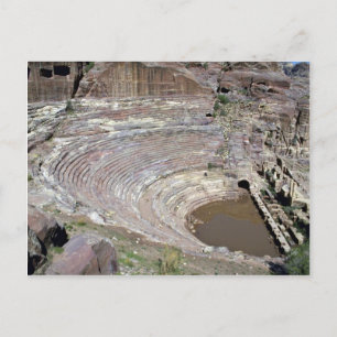 Romerska teatern, Petra, Jordanien Vykort