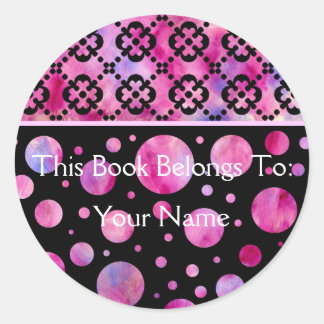 Romerska Tillhör i Bok som ska fastna Runt Klistermärke