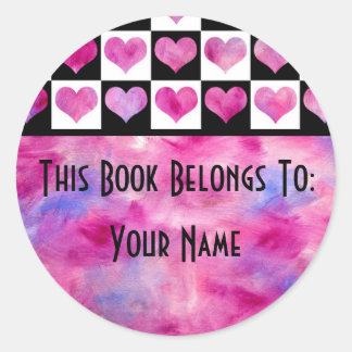 Romerska Tillhör i Bok som ska fastna Runt Klistermärke