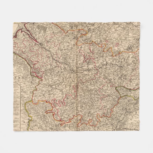Romerska vägar och kyrkor fleecefilt (Framsidan (Horisontell))